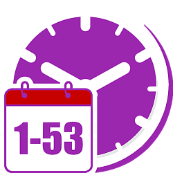 Номер недели из даты (робот и активити БП)